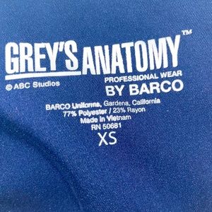 Grey Anatomy Scrub Set